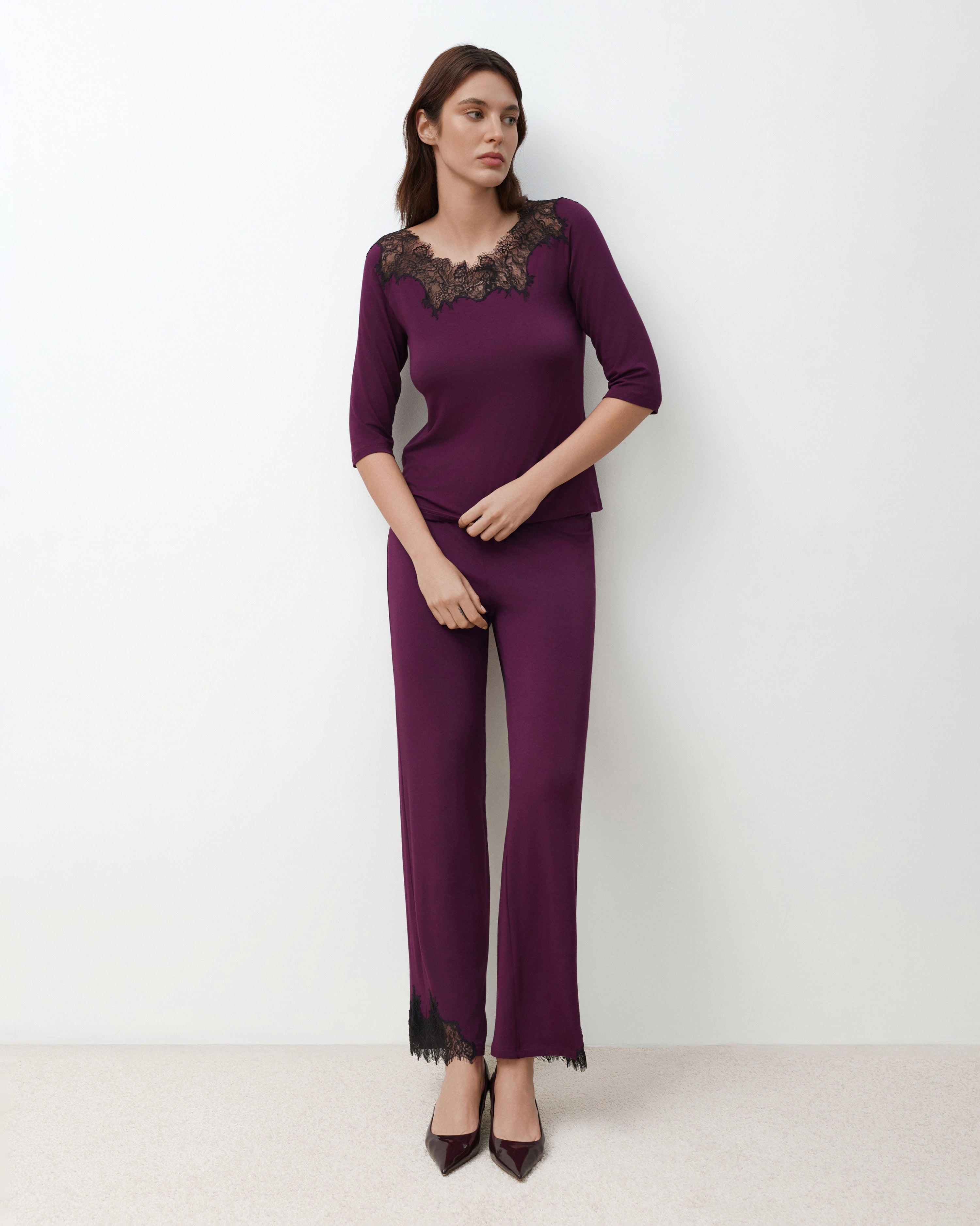 Long Sleeve Pajama Set