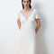 Bamboo t-shirt Nightgown 02100 ivory