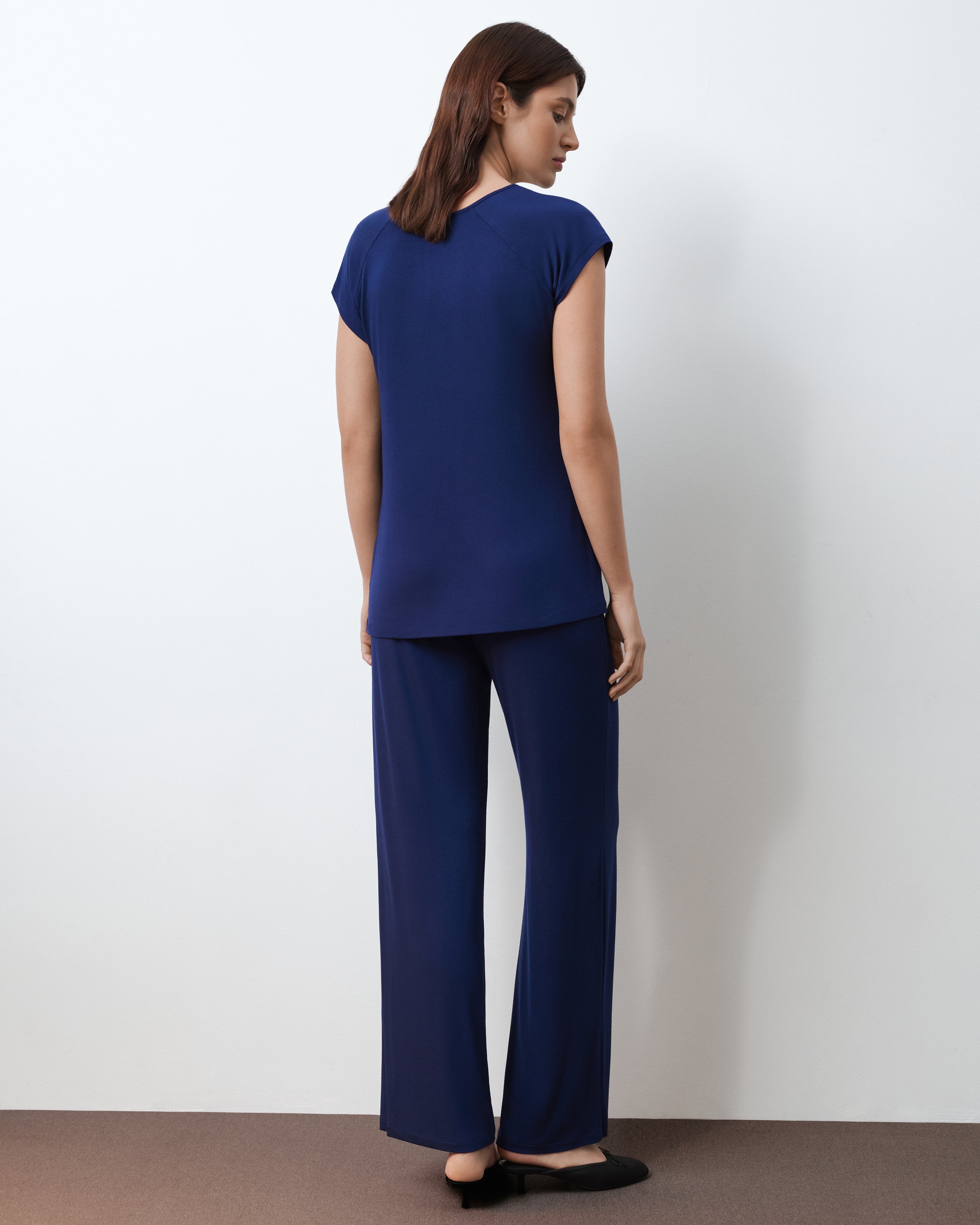 Bamboo t-shirt Pajama 02101 navy