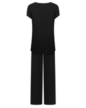 Bamboo t-shirt Pajama 02101 black