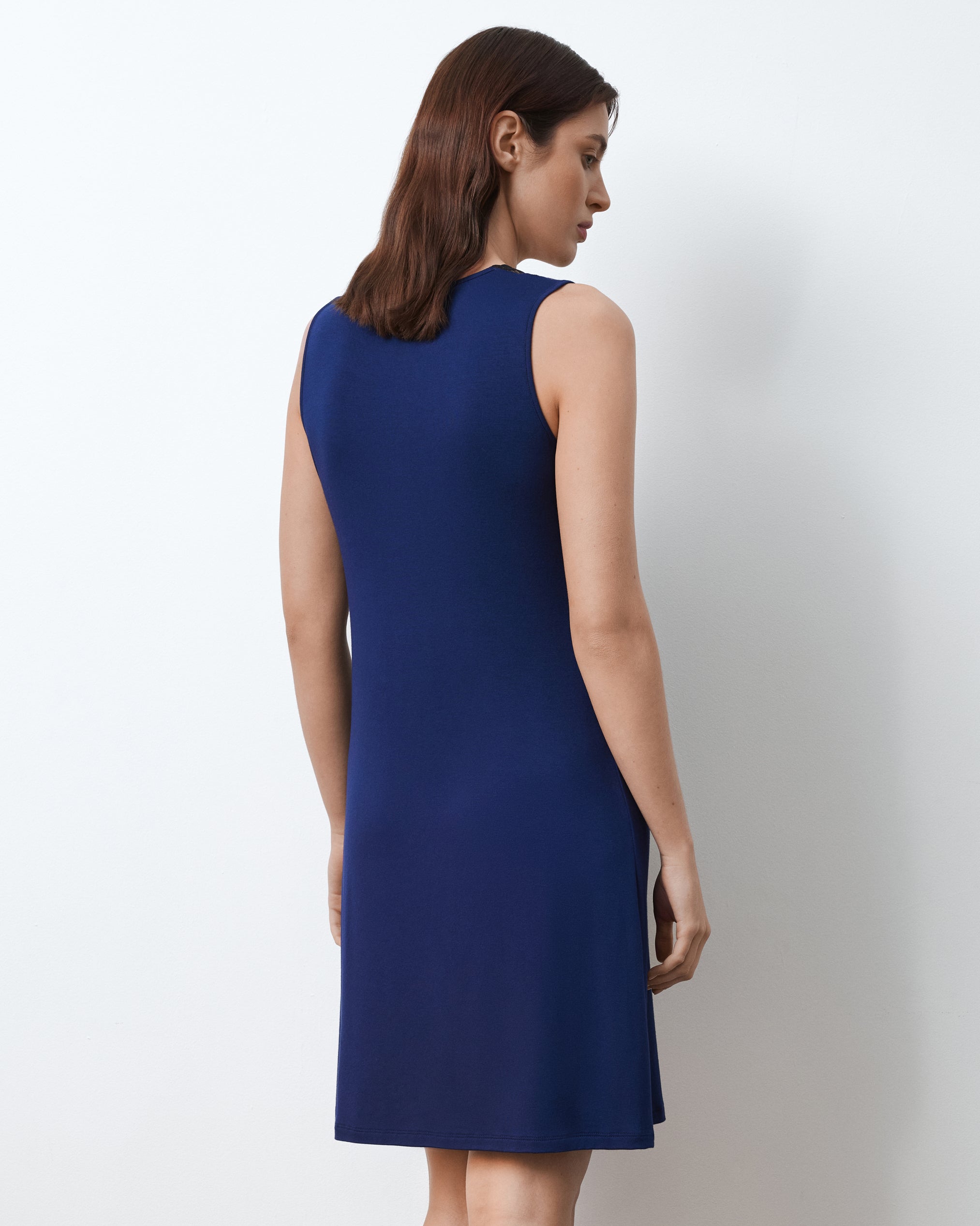 Bamboo Nightgown 02112 navy