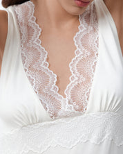 Bamboo Nightgown 02112 ivory