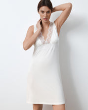 Bamboo Nightgown 02112 ivory