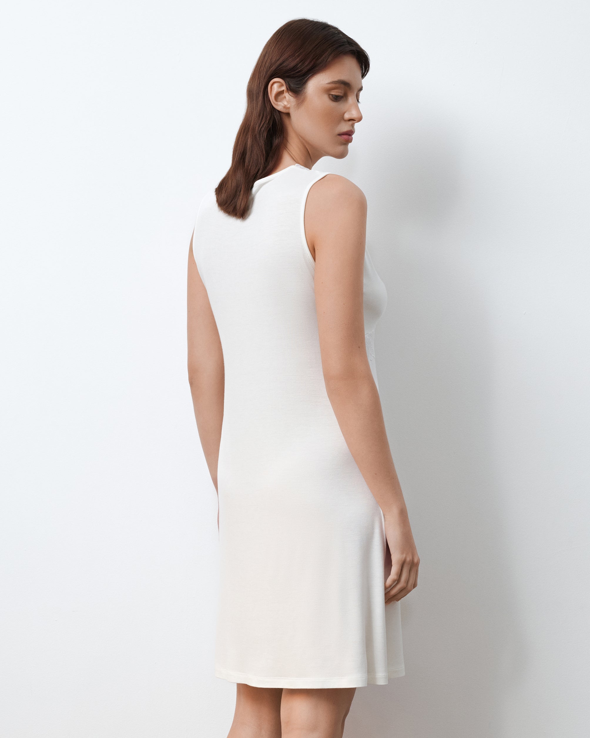 Bamboo Nightgown 02112 ivory