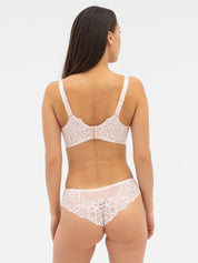 Plunge padded push-up Bra 004 010 pearl