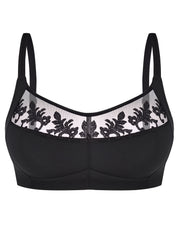 Soft-cup wireless Bra 006 007 black