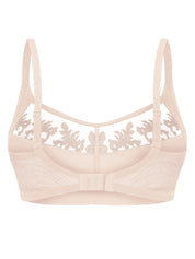 Soft-cup wireless Bra 006 007 silver peony