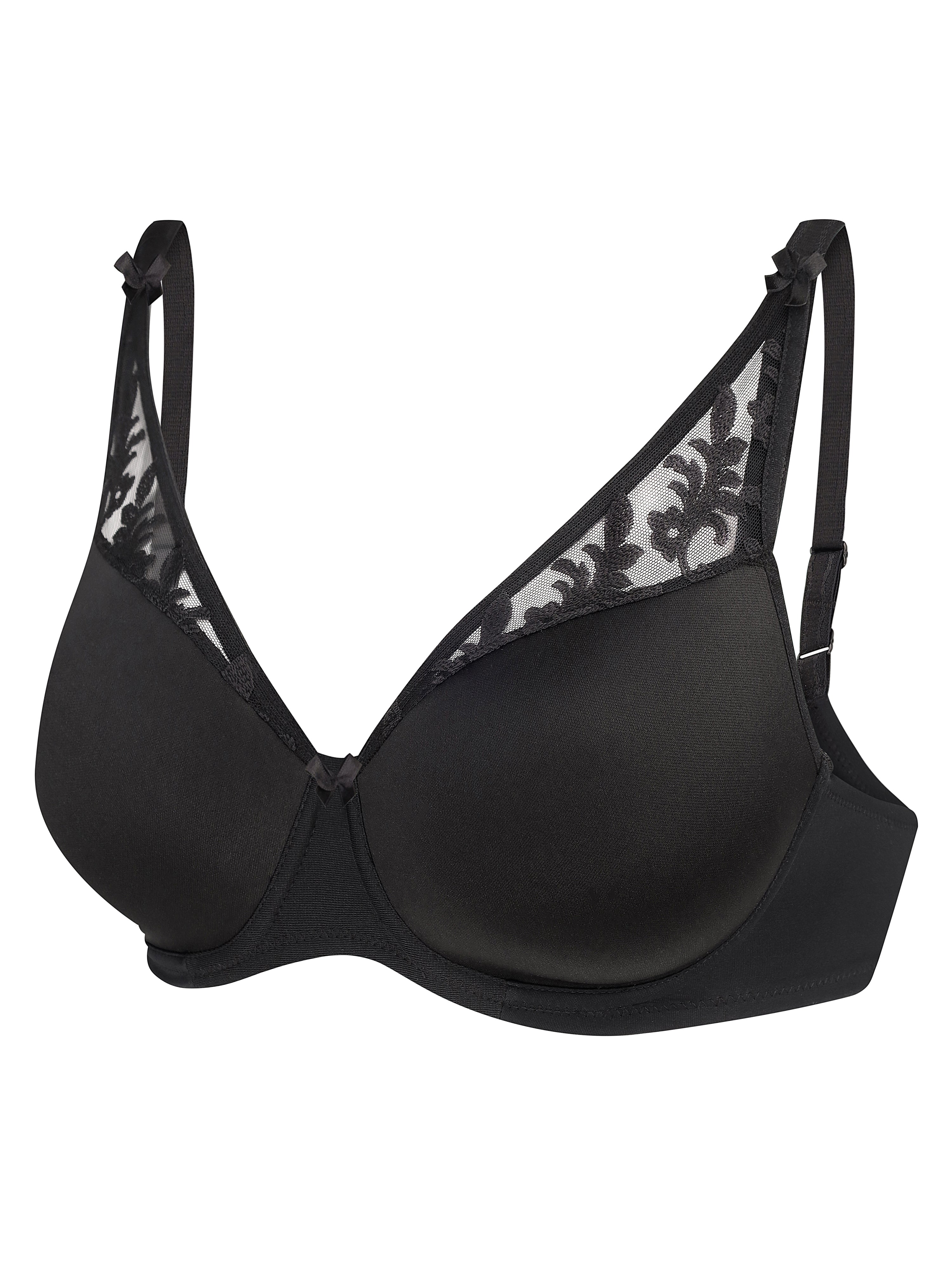 Full coverage moulded spacer Bra 006 019 black