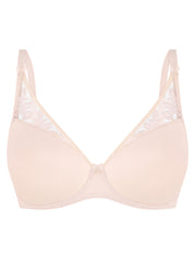 Full coverage moulded spacer Bra 006 019 silver peony