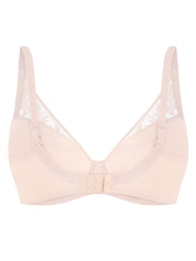 Full coverage moulded spacer Bra 006 019 silver peony