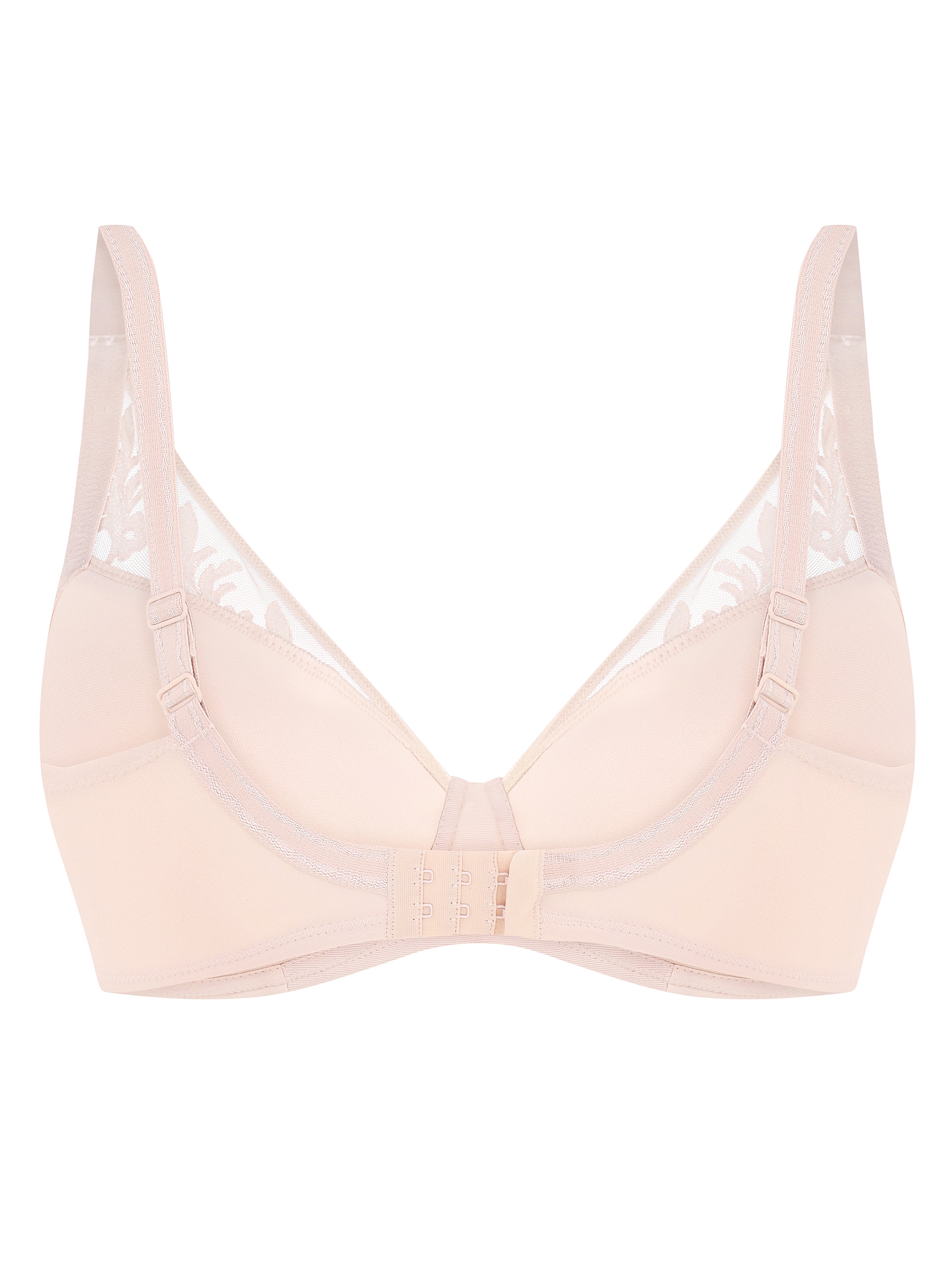 Full coverage moulded spacer Bra 006 019 silver peony