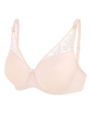 Full coverage moulded spacer Bra 006 019 silver peony