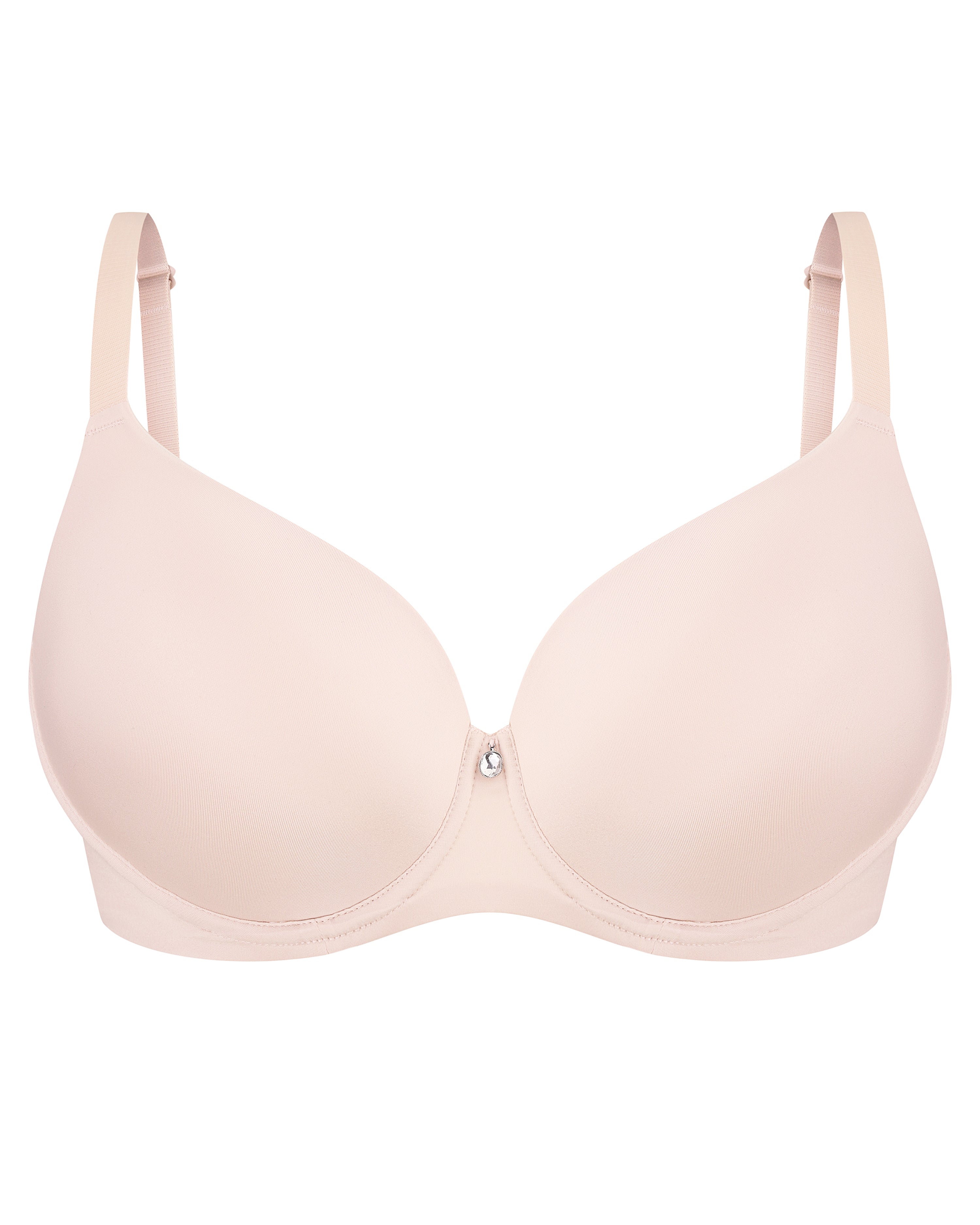 Full coverage moulded Bra 012 002 silver peony