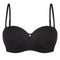 Full coverage moulded balconette push-up Bra 012 006 black