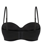 Full coverage moulded balconette push-up Bra 012 006 black