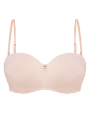 Full coverage moulded balconette push-up Bra 012 006 silver peony