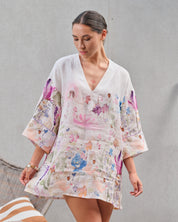 Mini Tunic dress 0183 floral