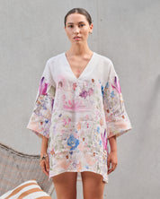 Mini Tunic dress 0183 floral