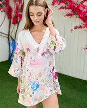 Mini Tunic dress 0183 floral