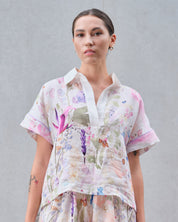 Short sleeve Blouse 0184 floral