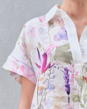 Short sleeve Blouse 0184 floral