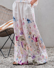 Palazzo Pants 0186 floral