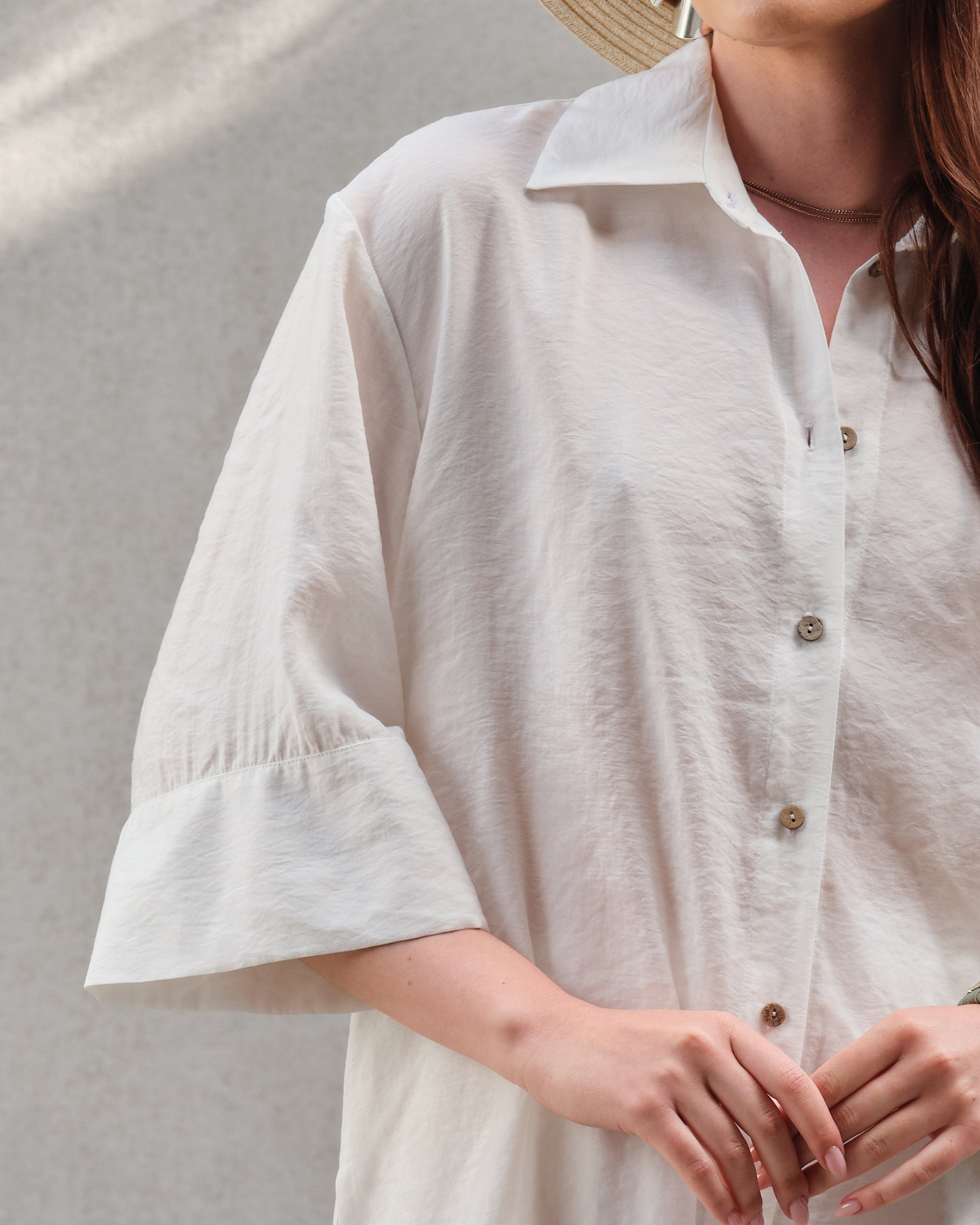 Oversized Shirt 0188 milk