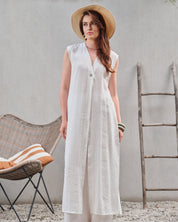 Long Cardigan 0189 milk