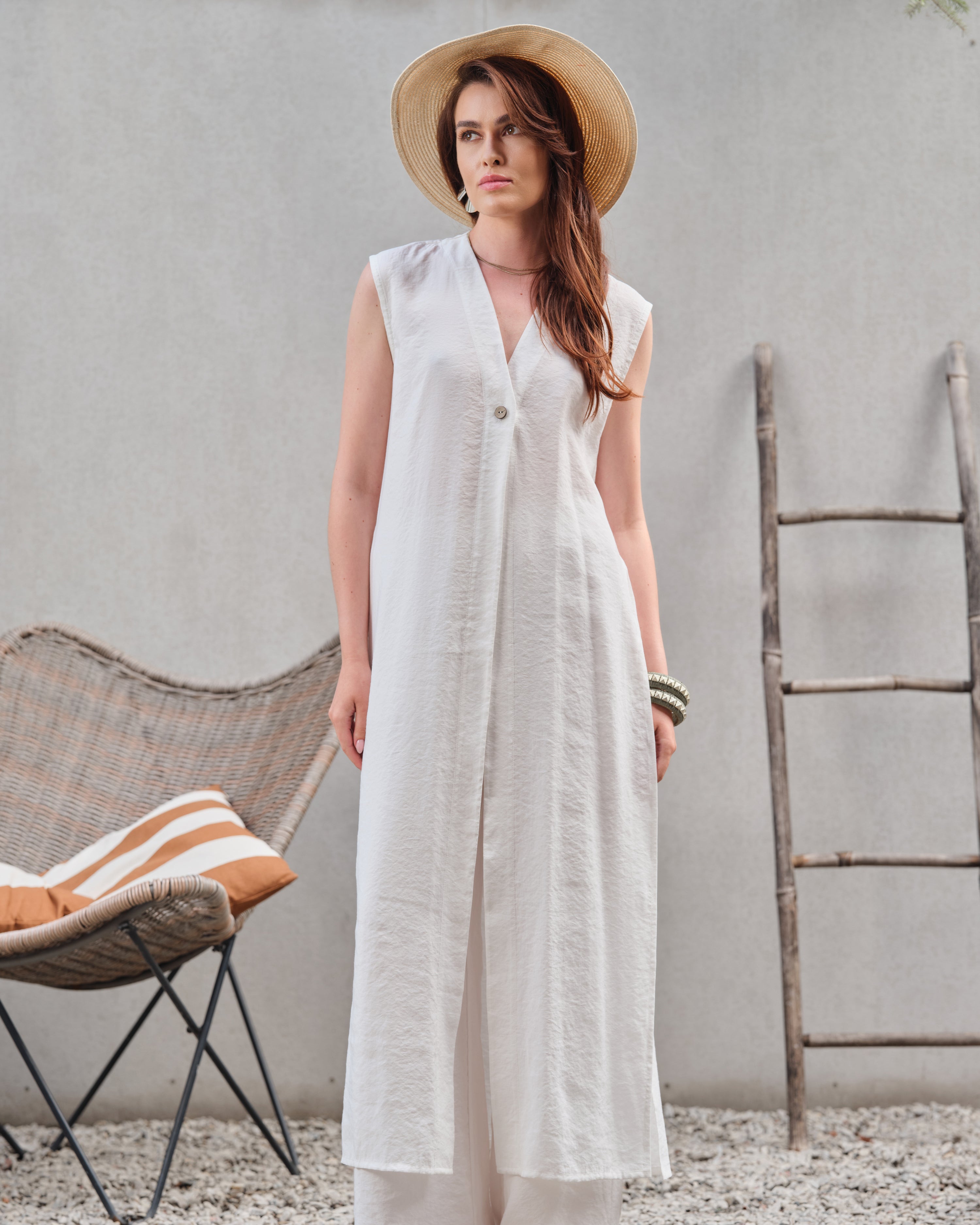 Long Cardigan 0189 milk