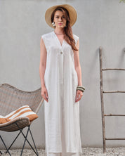 Long Cardigan 0189 milk