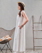 Long Cardigan 0189 milk