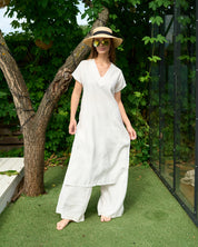 Midi tunic Dress 0190 milk