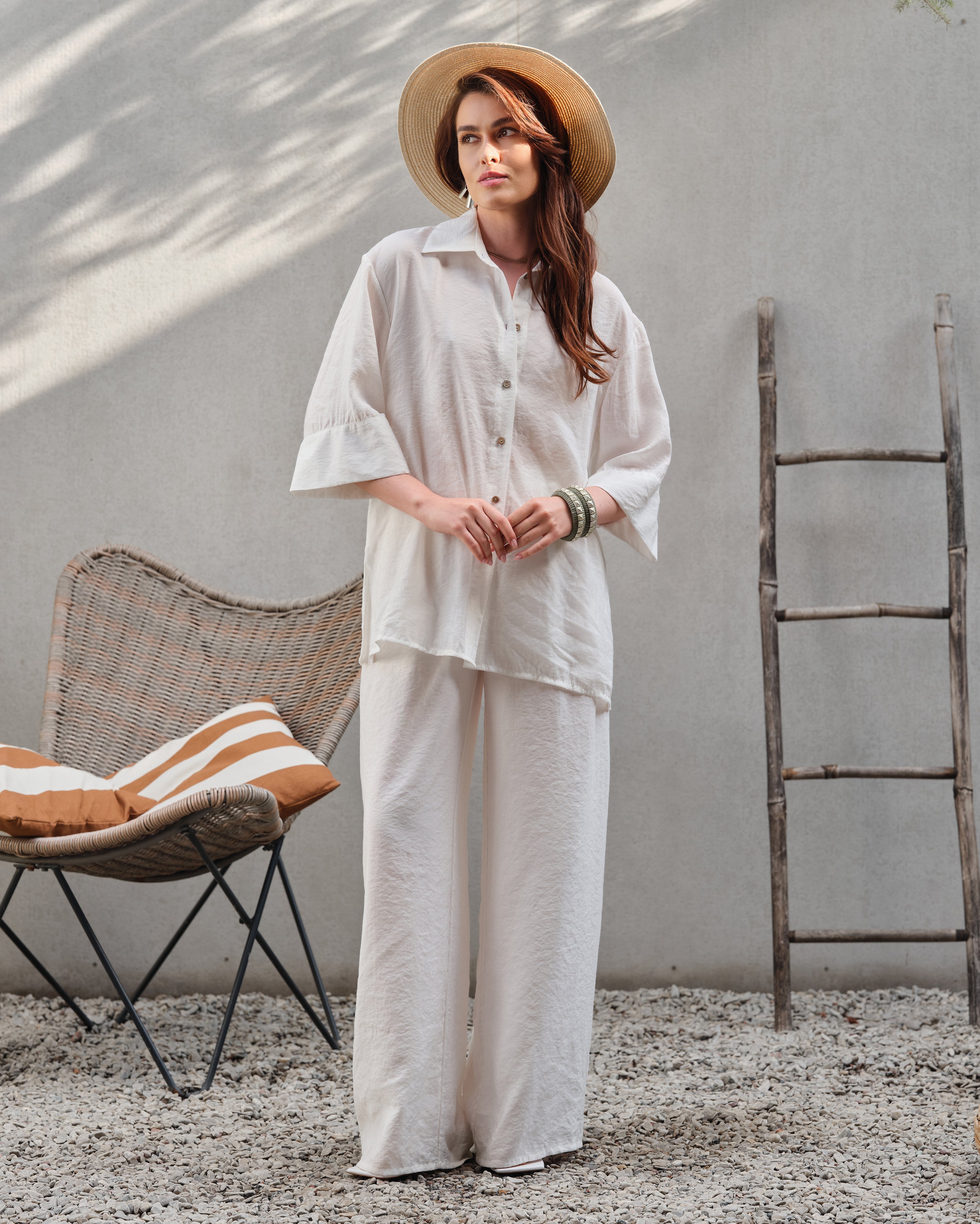 Palazzo Pants 0191 milk