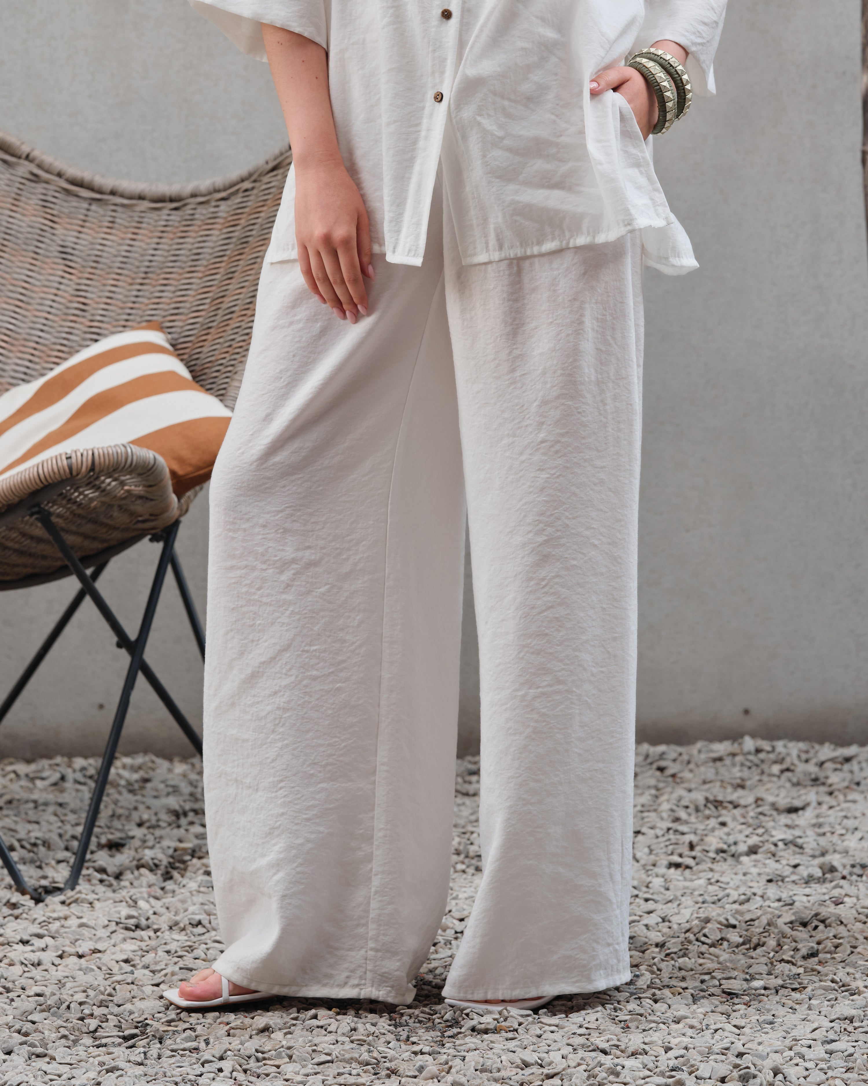 Palazzo Pants 0191 milk