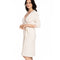 Bamboo 3/4 sleeve Robe 0203/1 ecru