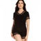 Bamboo t-shirt shorts Set 0207 black
