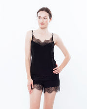 Bamboo cami shorts Set 0209/1 black