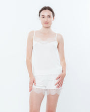 Bamboo cami shorts Set 0209/1 ecru