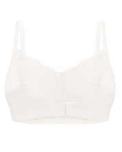 Full coverage half-padded wireless bandeau Bra 021 007 ivory