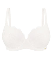 Full coverage half-padded Bra 021 012 ivory