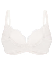 Full coverage half-padded Bra 021 012 ivory