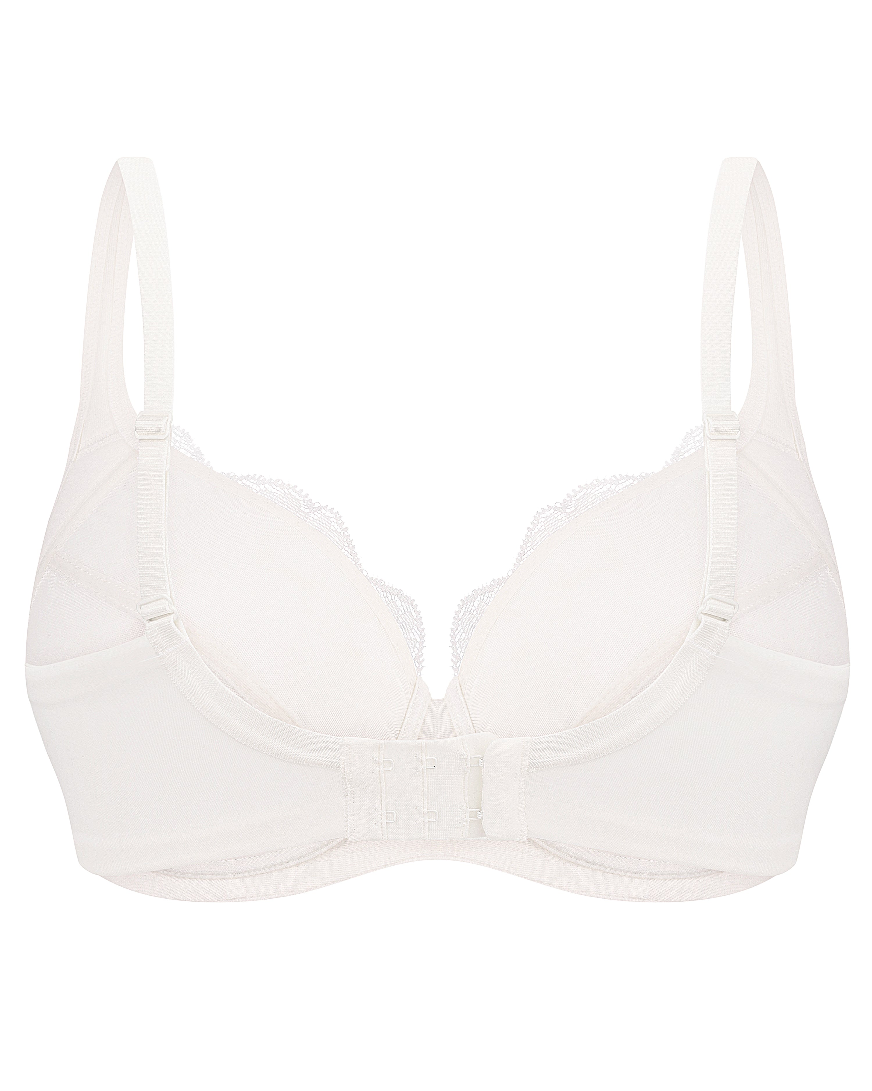 Full coverage half-padded Bra 021 012 ivory