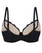 Full coverage non-padded Bra 021 016 black
