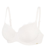 Full coverage non-padded Bra 021 016 ivory