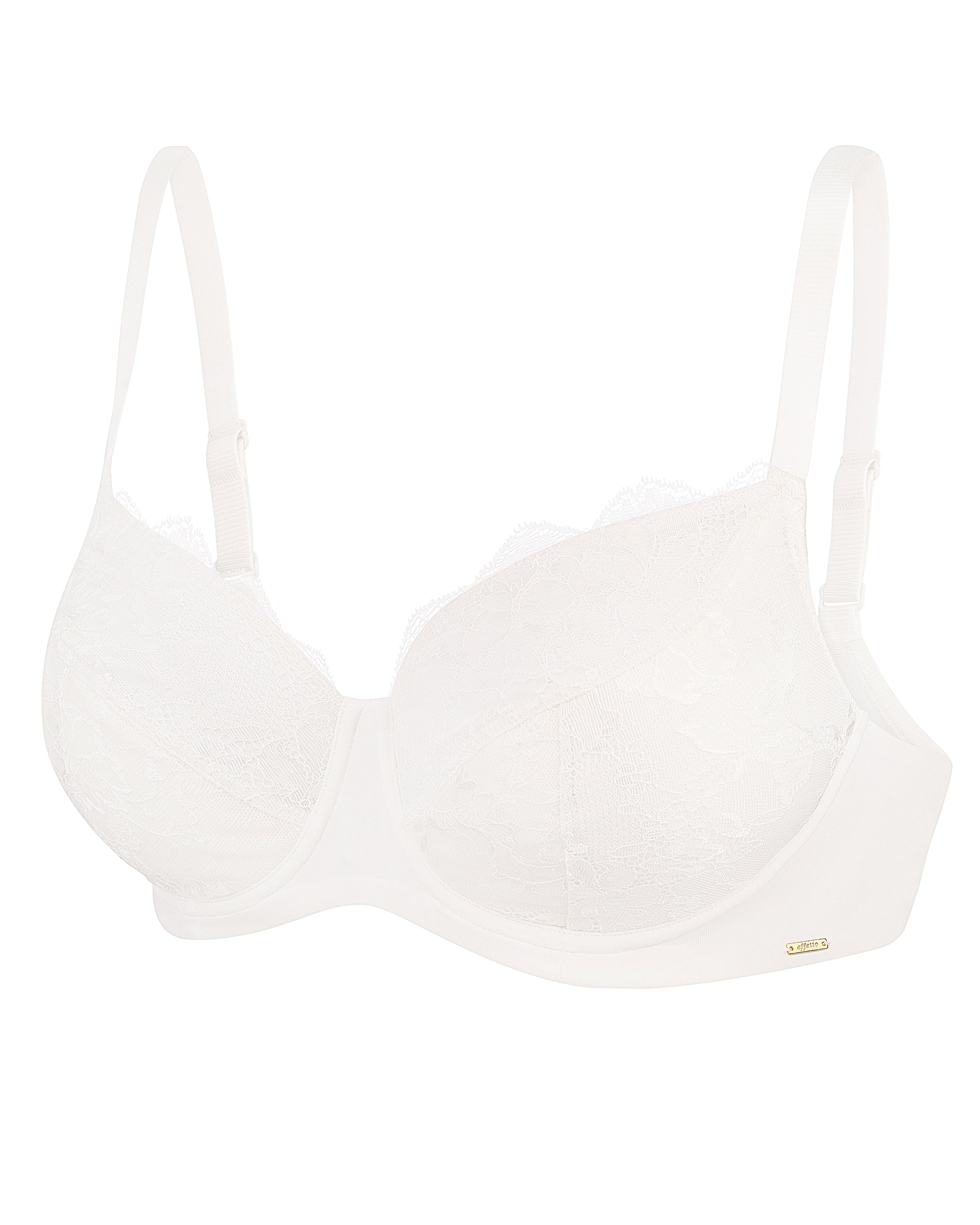 Full coverage non-padded Bra 021 016 ivory