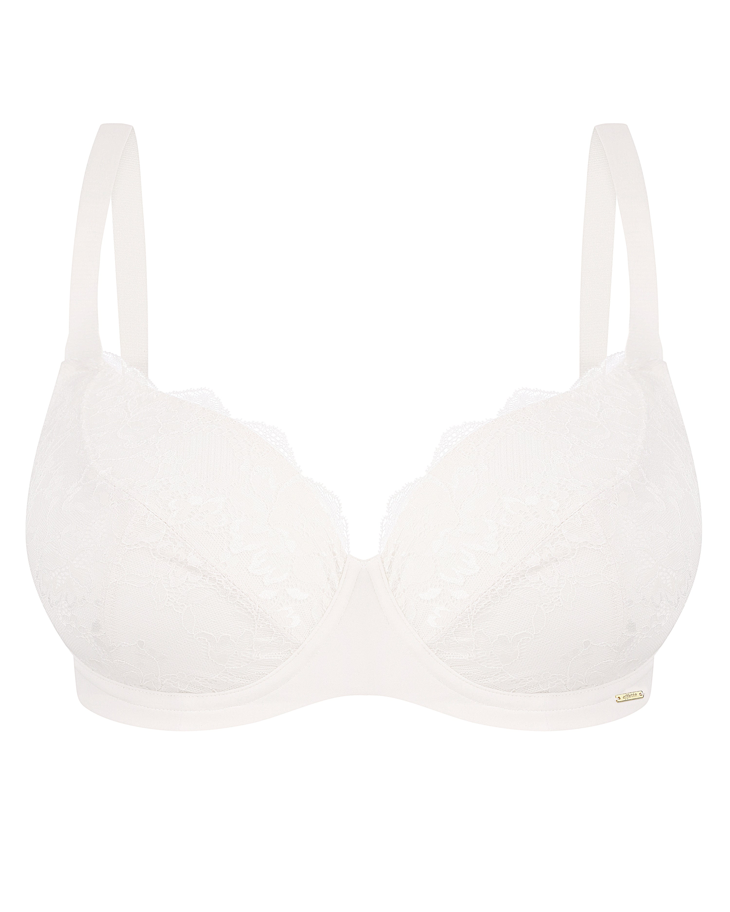 Full coverage non-padded Bra 021 016 ivory