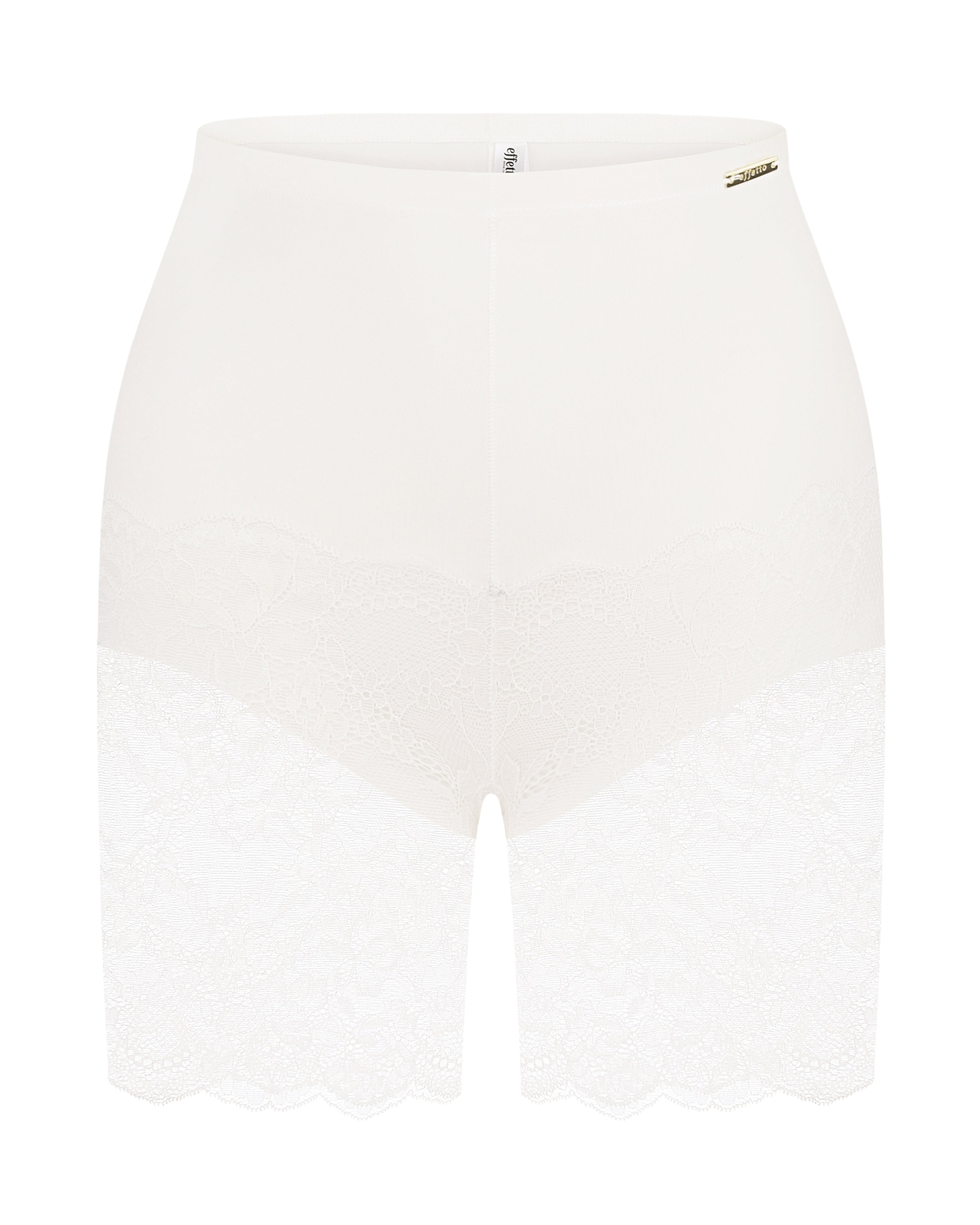 Light shape lace cycling Shorts 021 041 ivory