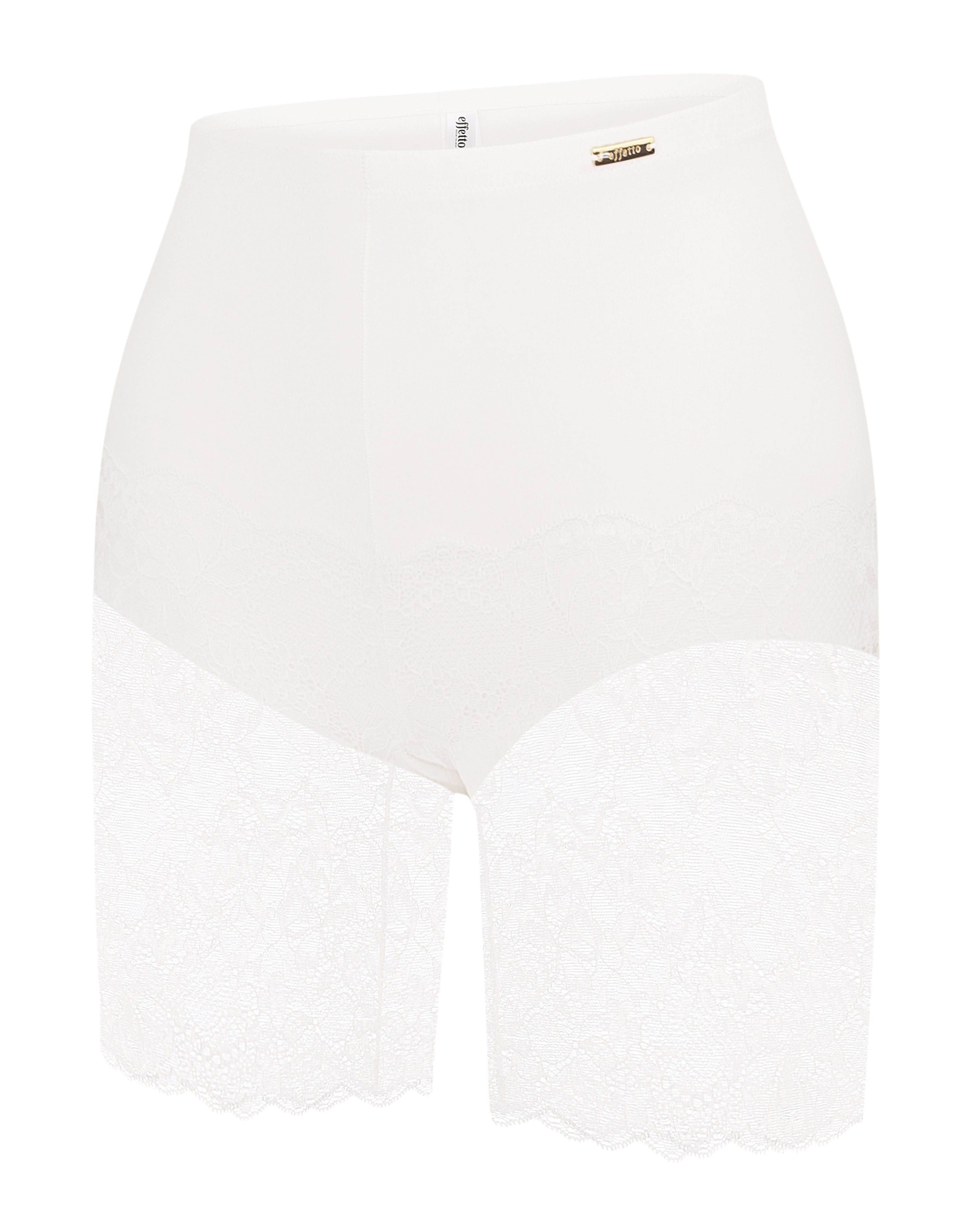 Light shape lace cycling Shorts 021 041 ivory