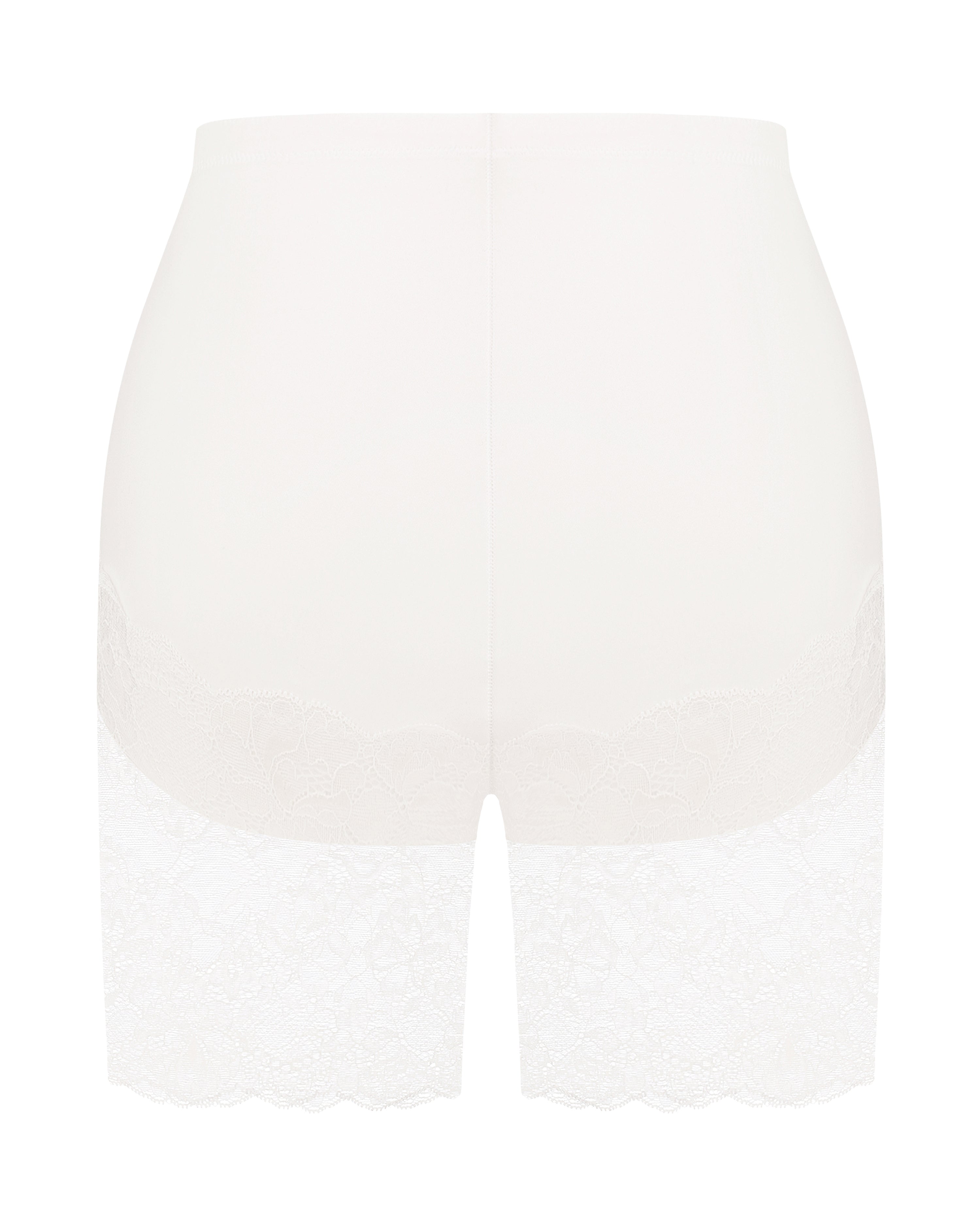 Light shape lace cycling Shorts 021 041 ivory