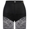 Light shape lace cycling Shorts 021 041 black